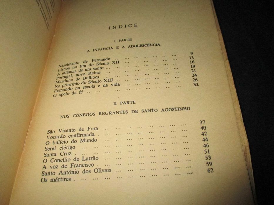 Livro Santo António de Lisboa Jacques Chabannes 1ª edição Aster