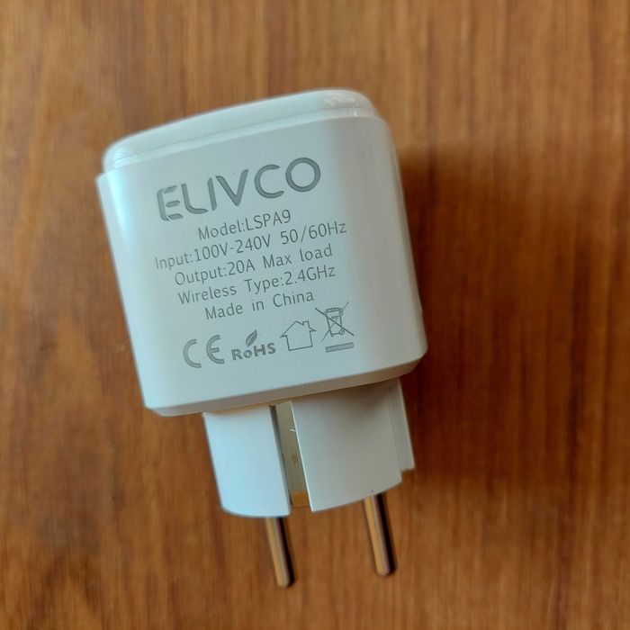 Розумна Wi-Fi розетка з моніторингом споживання вайфай розетка 3200W