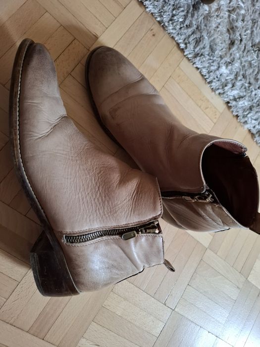 Venezia wygodne skórzane