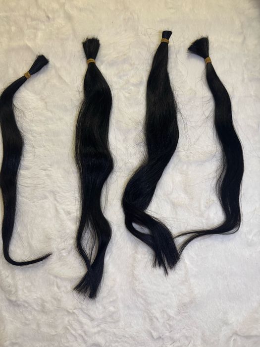 Cabelo humano peruca 56cm