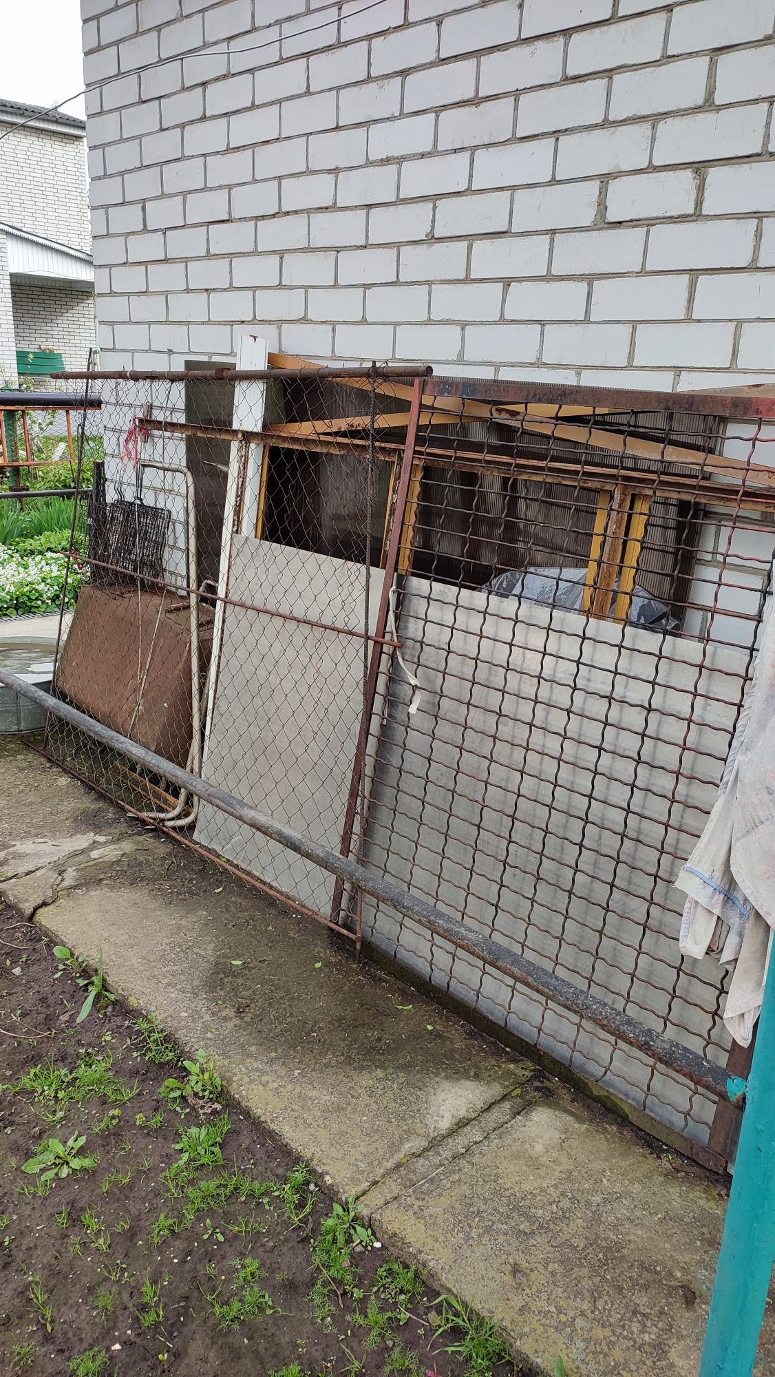 Металлическая секция для забора или вольера: 850 грн. - Металопрокат ...