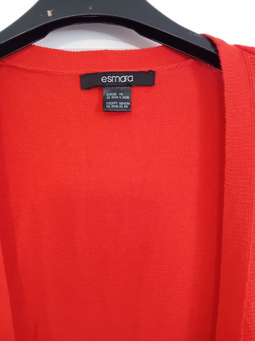 #Esmara sweter czerwony pomarańczowy