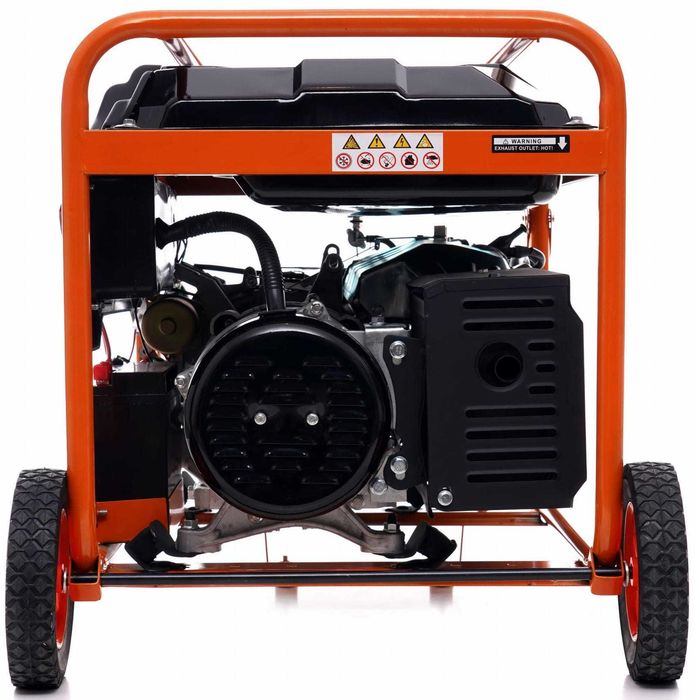 agregat prądotwórczy generator trójfazowy 230V 400V AVR na kołach PB95