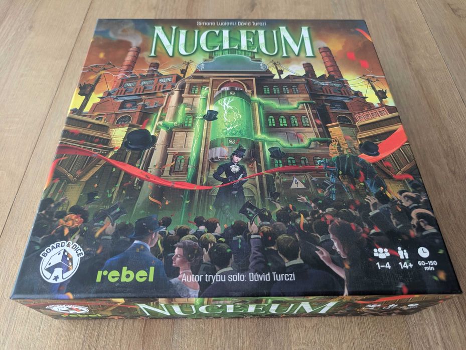Nucleum - gra planszowa - nowa, bez folii