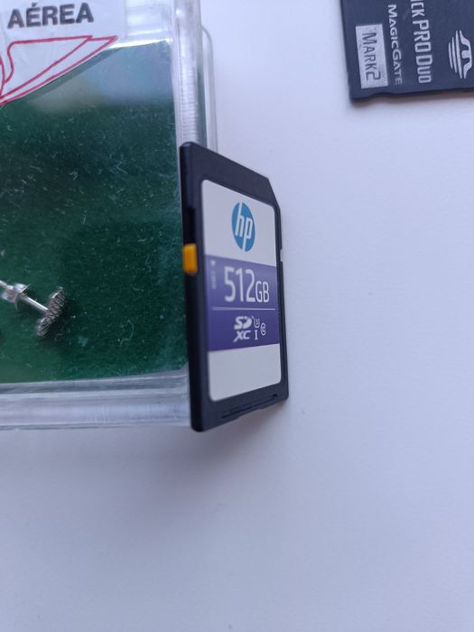 Cartão de Memória HP SD 512 Gb