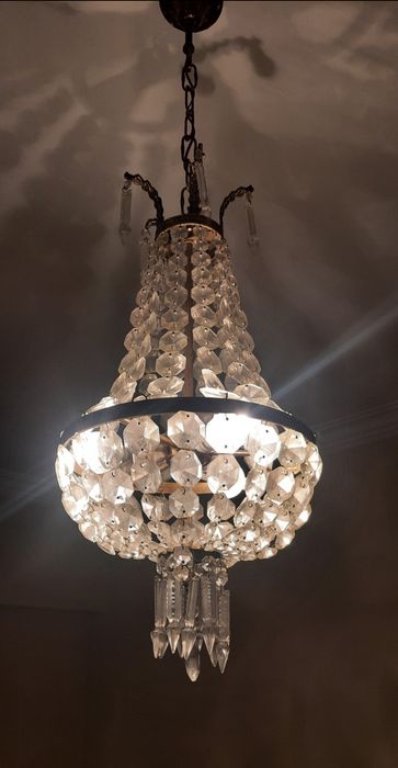Candeeiro Cristal teto