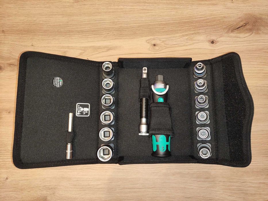 Zestaw grzechotka bity WERA Pocket Set 3