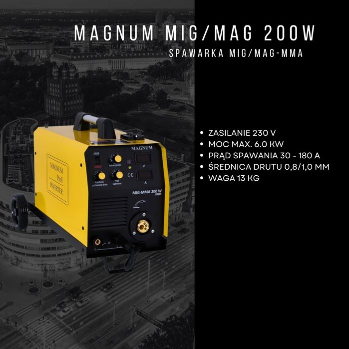 Wynajem/spawarka migomat MAGNUM/wypożyczalnia