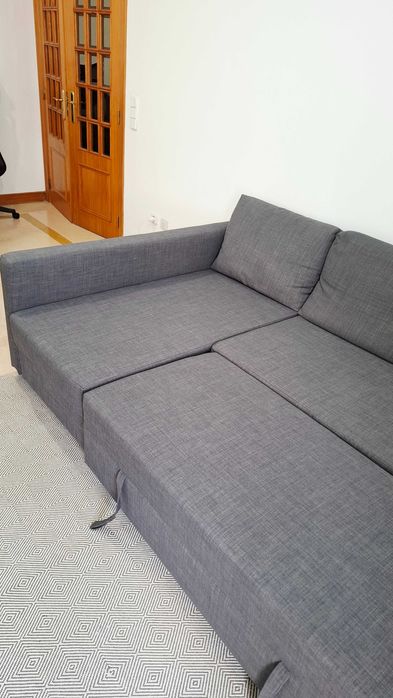 Sofá-cama IKEA FRIHETEN — estado praticamente novo