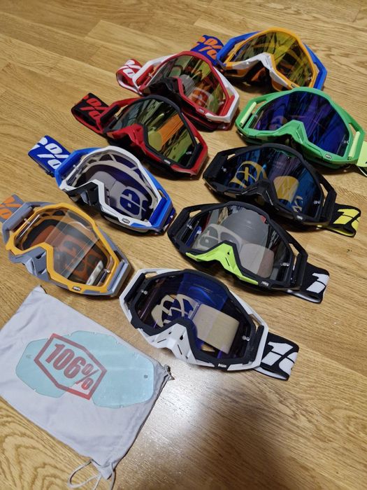 АКЦІЯ Кросові мото окуляри 106% 100%+ лінза+чохол
кроссовые мото очки