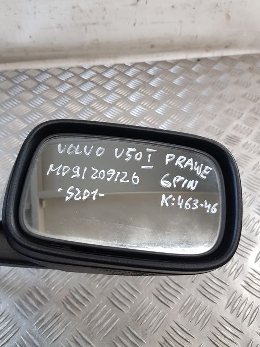 Lusterko Prawe 6Pin 30744574 Volvo V50 I 05R- Europa K: 463-46