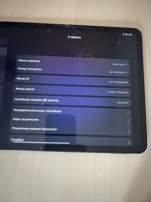 Tablet Xiaomi Mi Pad 6 8/256