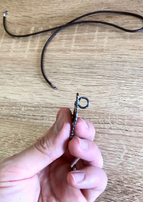 Colar de Prata estilo vintage oxidado