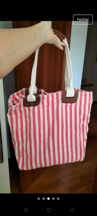 Mala às riscas, da deeply