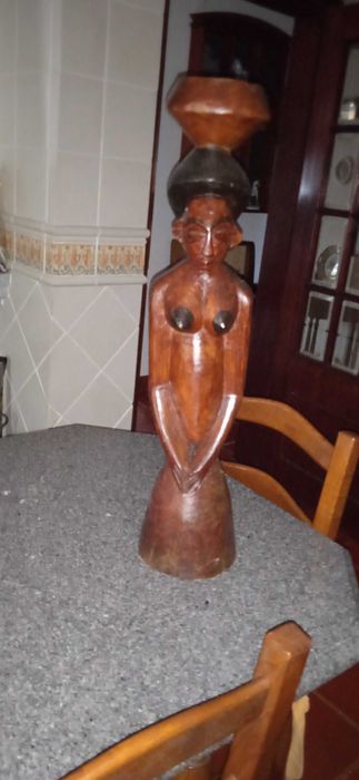 Peças de madeira Africana