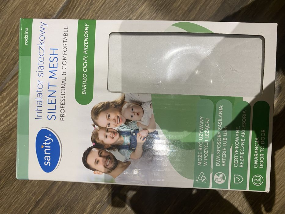 Ультразвуковий інгалятор Sanity Silent Mesh