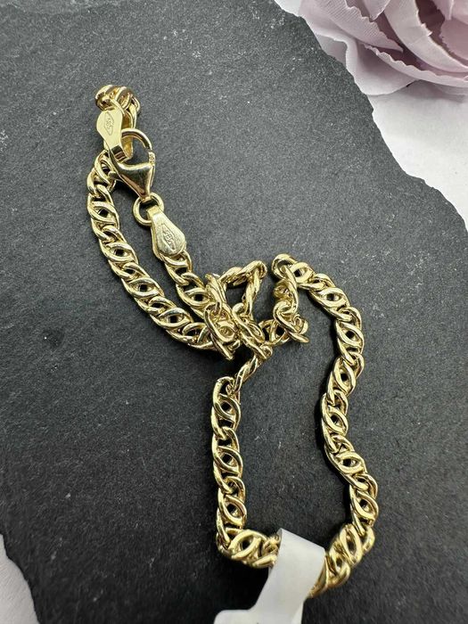 Złota bransoletka 585 14k 21cm