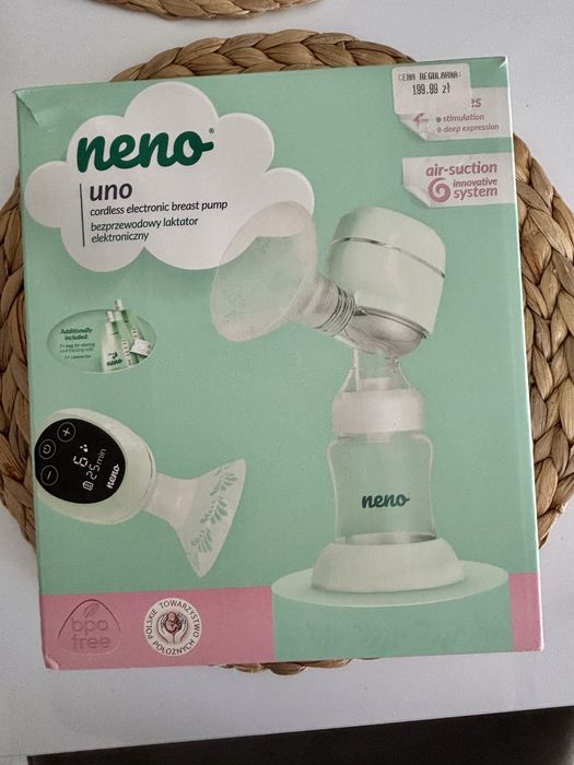 Laktator pojedynczy Neno Uno gratis membrana zaworek konektor reduktor