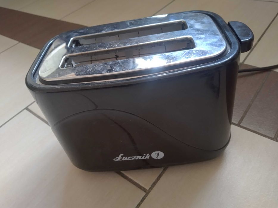 Toster / opiekacz na grzanki ŁUCZNIK czarny