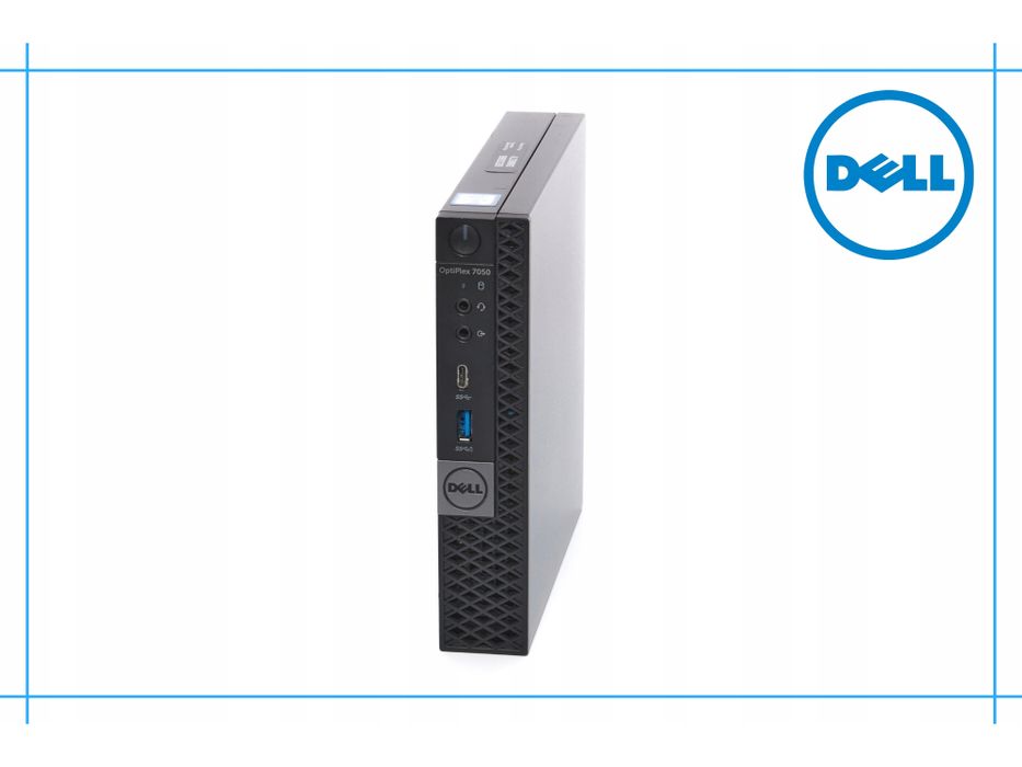 komputer mini pc dell tiny i7 6gen 16gb ddr4 1tb ssd win10 pro szybki