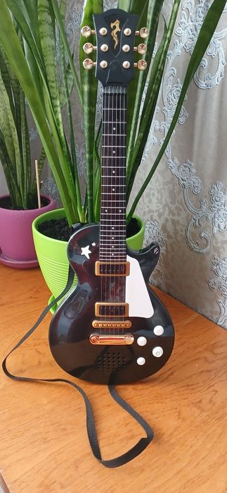 Дитяча Електронна рок-гітара Simba чорна