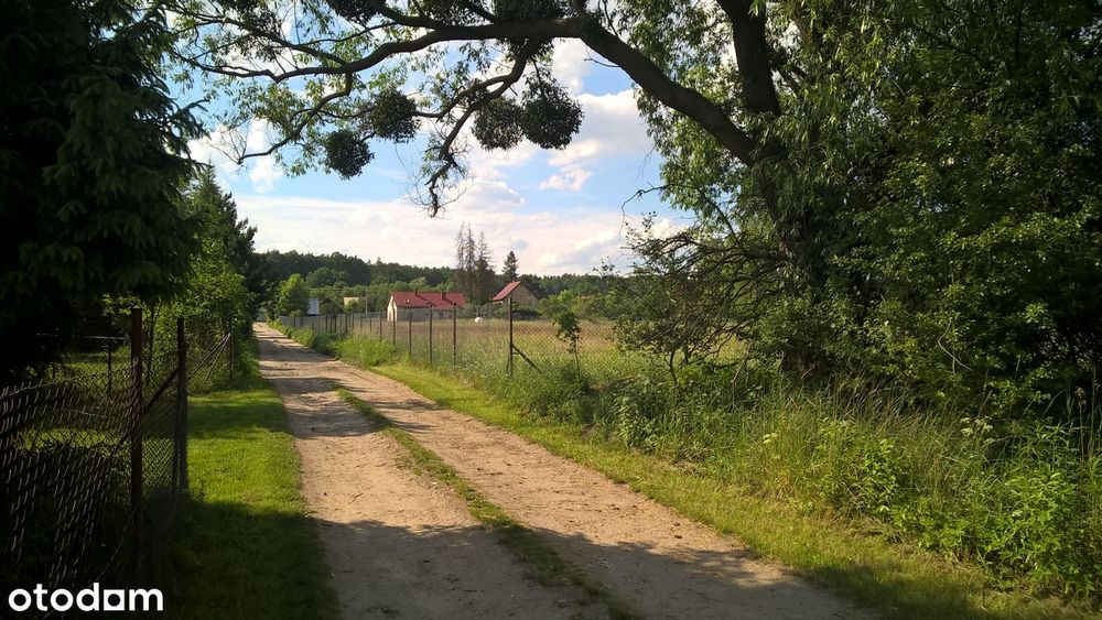 Malowniczo położona działka budowlana 30 km od wrocławskiego Rynku