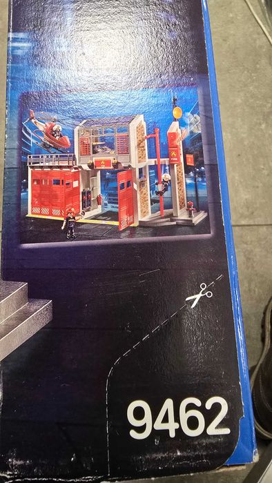 playmobil 9462 duża remiza strażacka