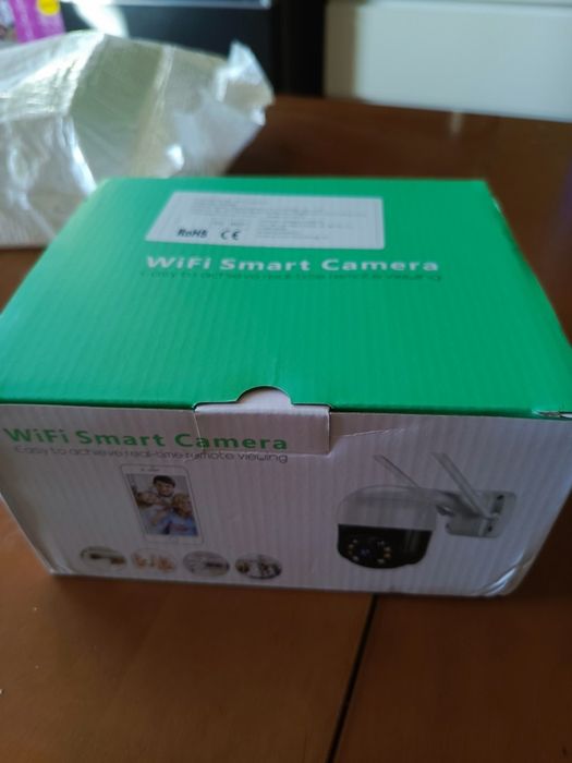 Wi-Fi Smart Camera | Поворотная IP-камера видеонаблюдения + sd карта