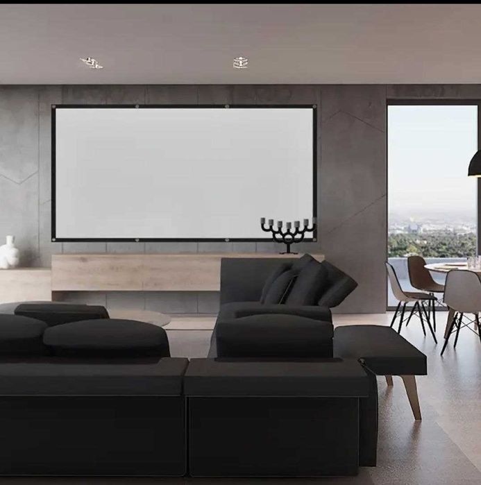 60/72/84/100/120/150/180/200 D Проекционный Экран/Проекційні екрани 4K