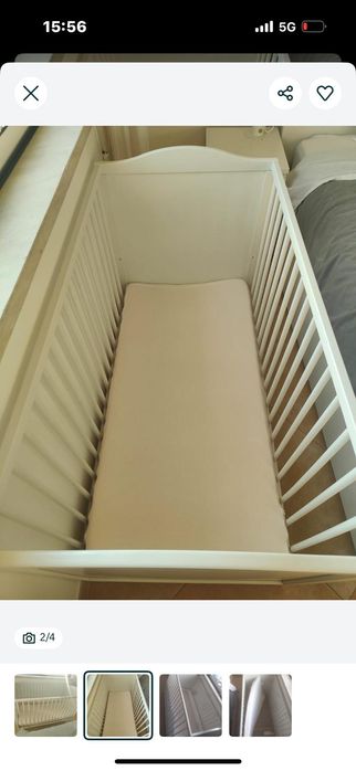 Cama de bebé como nova