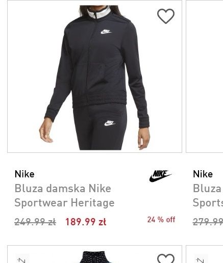 Bluza damska nike
