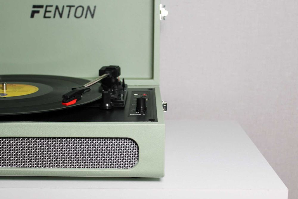 Вініловий програвач вінілу для всіх пластинок + платівка