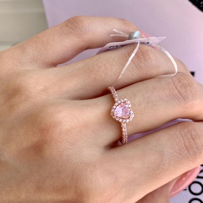 Каблучка Пандора оригінальне кольцо Pandora нова золото Пандора