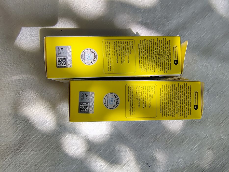 Портативні зарядні пристрої Baseus EnerFill FM12 з підтримкою Qi2.