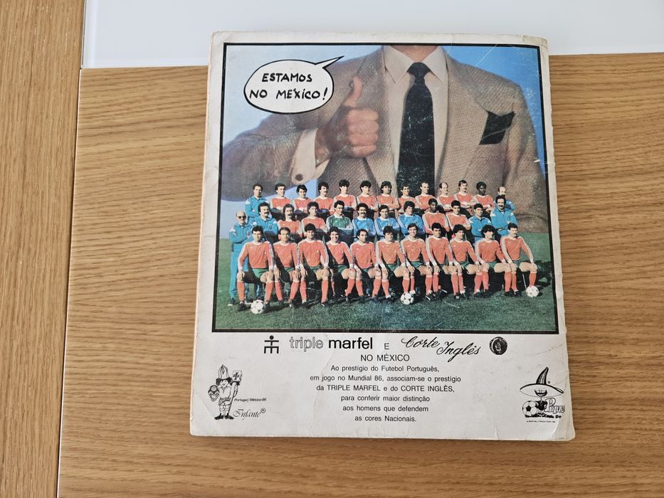 Caderneta Mundial 86 Completa