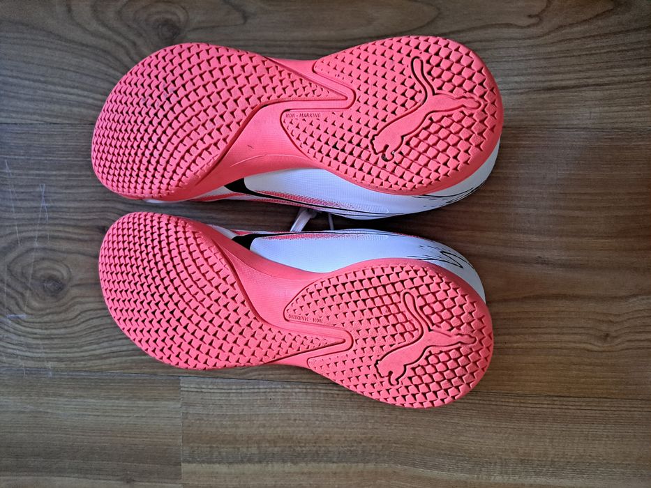 Halówki puma czerwono białe