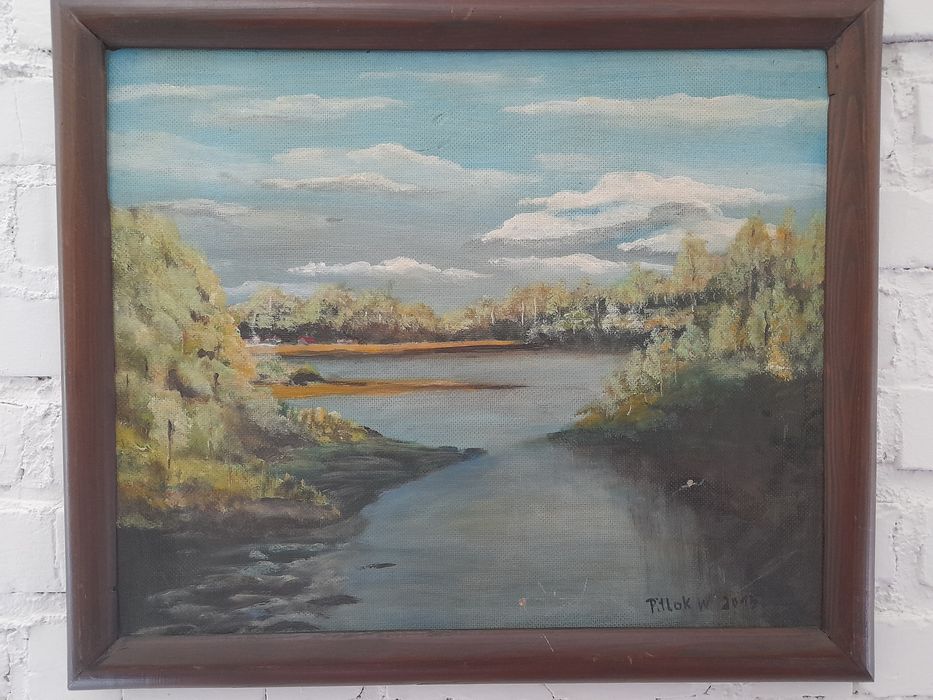 Obraz Wiktor Pitlok jezioro