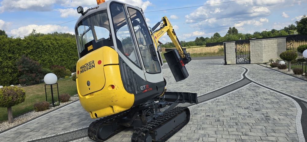 Minikoparka Wacker Neuson 2.2t VDS Long Ramie Mocna koparka