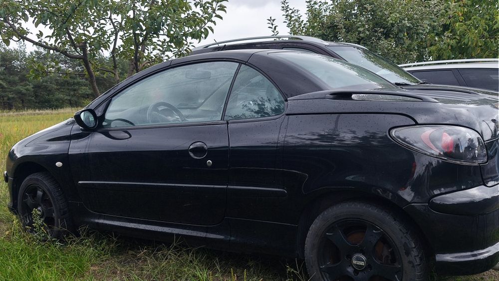 Peugeot 206 cc 1.6 benzyna 110km