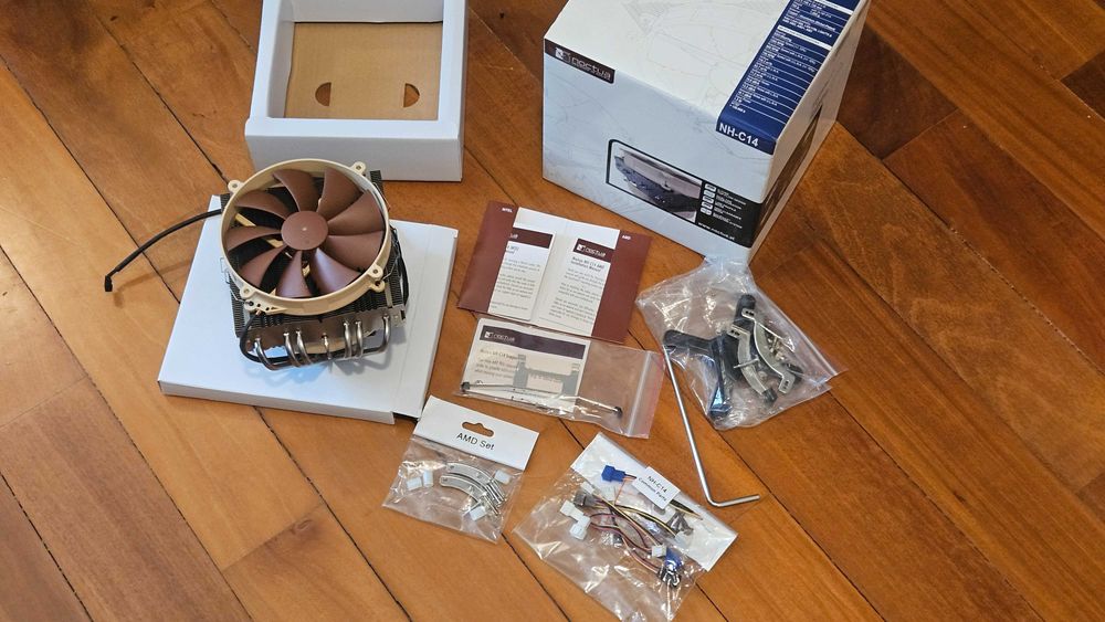 Cooler Noctua NH-C14 + Kit NM-AM4