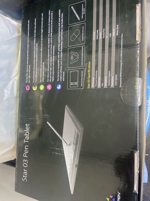 Графічний планшет XP-PEN Star 03