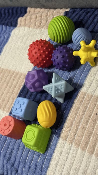 Сенсорні мʼячики великий набір