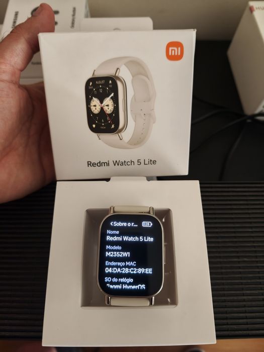 Smartwatch Xiaomi Redmi Watch 5 Lite Light Gold | como novo