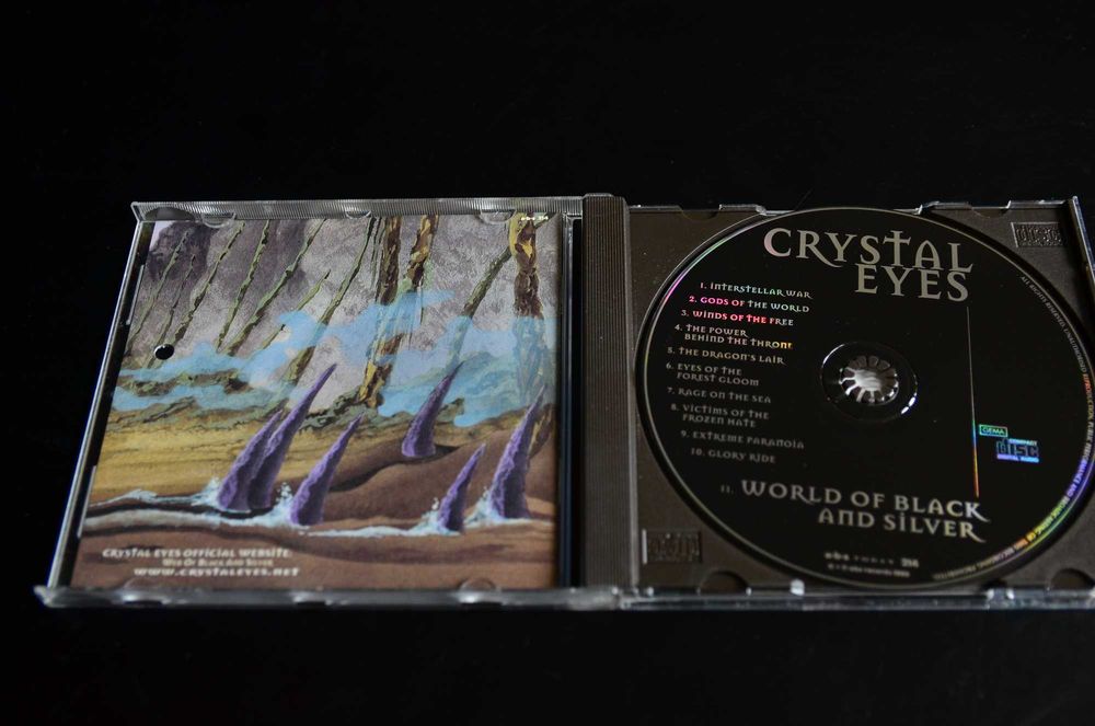 Crystal Eyes - World Of Black And Silver CD Unikat Tarnów • OLX.pl
