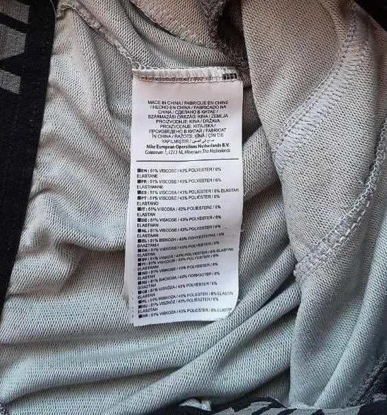 Серые мужские спортивные шорты штаны Nike Pro Combat размер M