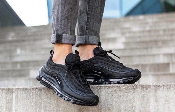 Кросівки Nike Air Max 97 black reflective / розміри 41-45