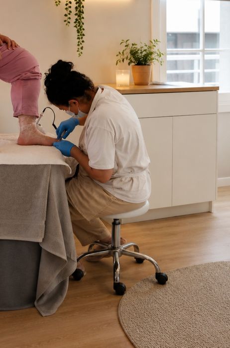Apoio domiciliário e pedicure ao domicílio