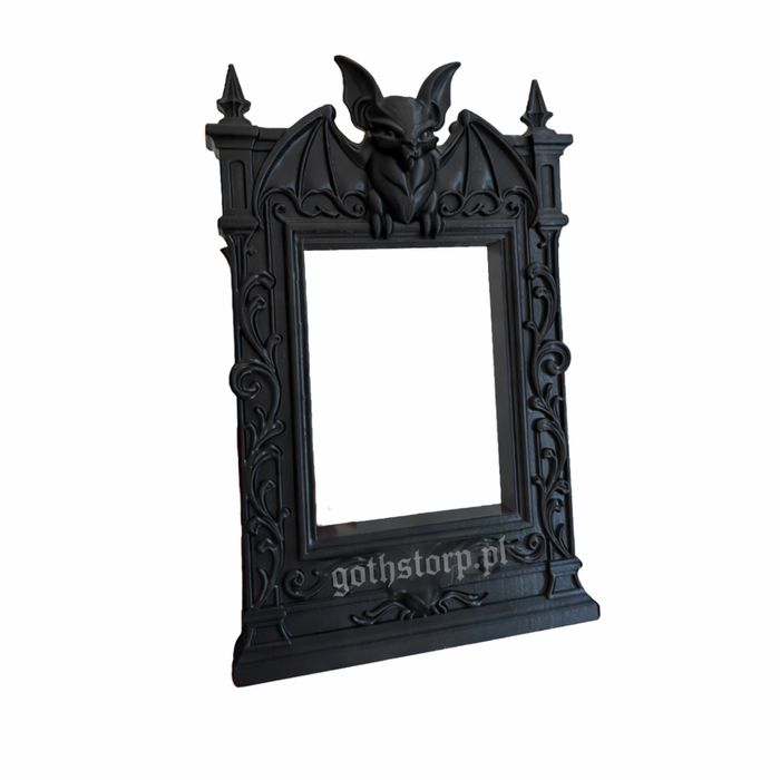 Gotycka ramka na ozdoby - czarna,  dekoracyjna |  styl gotycki |  unikat