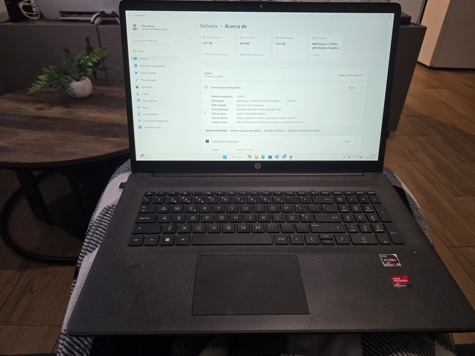 Portátil HP em Excelente estado