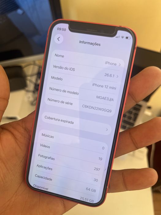 Iphone 12 mini 64gb RED